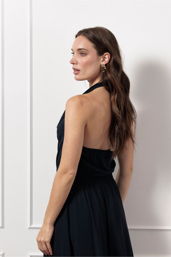 Julie halter top – dark blue