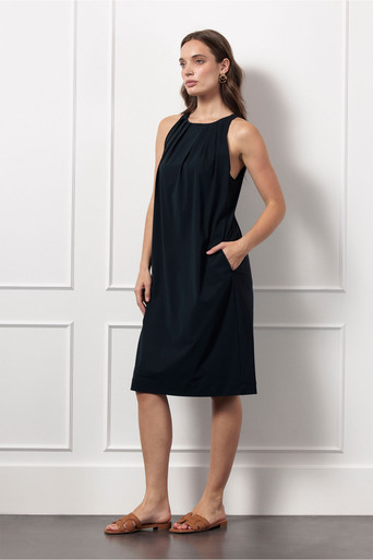 Maribel dress – dark blue