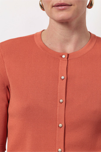 Maud cardigan – ginger spice