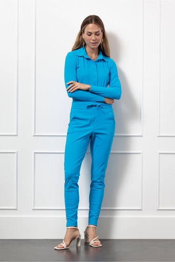 Poppy shirt – bright blue