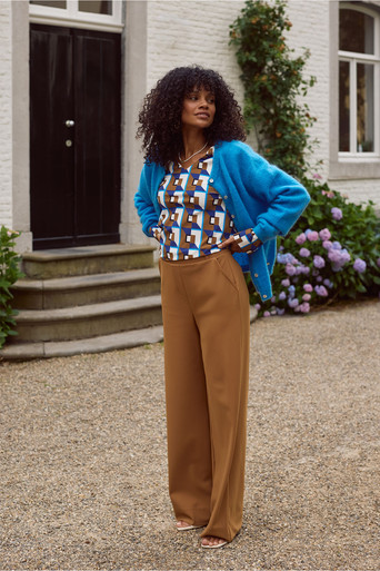 Chris graphic top – multi color