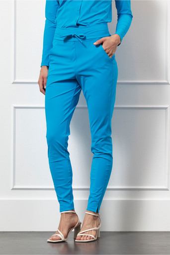 Startup trousers – bright blue