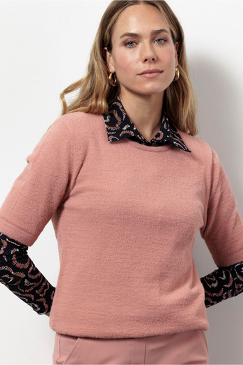 Felica soft pullover – dusty pink