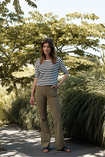 Flair bonded trousers – earth