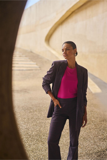 Bennet check blazer – multi color