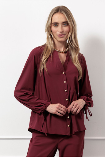 Jennifer blouse – bordeaux