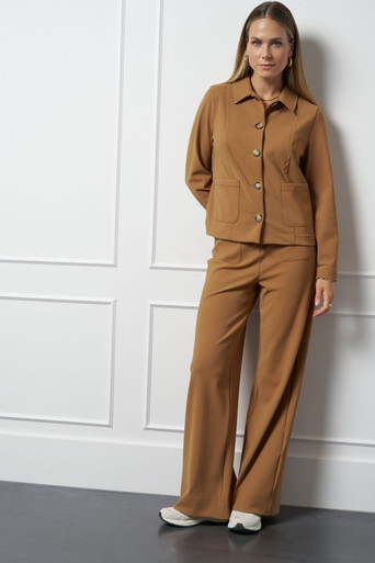Quinn bnd jacket – caramel