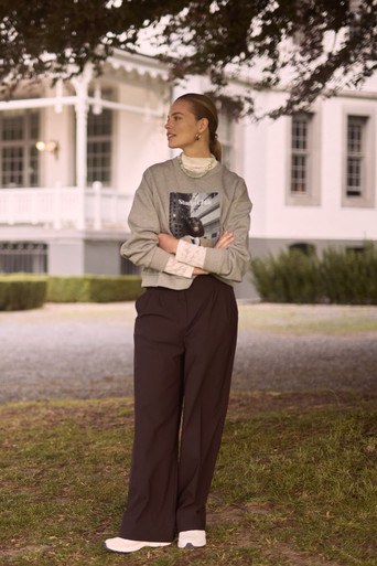 Charlie sweater – grey melange