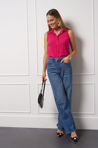 Bobby sls blouse – cerise