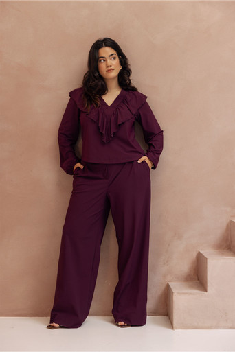 Scout trousers – blackberry