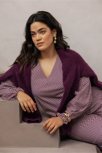 Claudina triangle top – multi color
