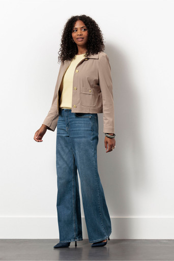 Hilly pocket jacket – latte