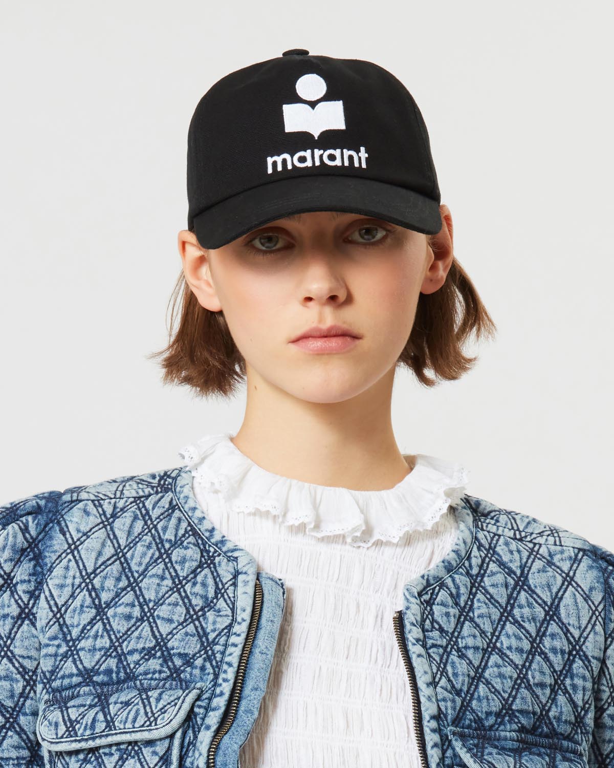 Tyron Cap – Black/ecru