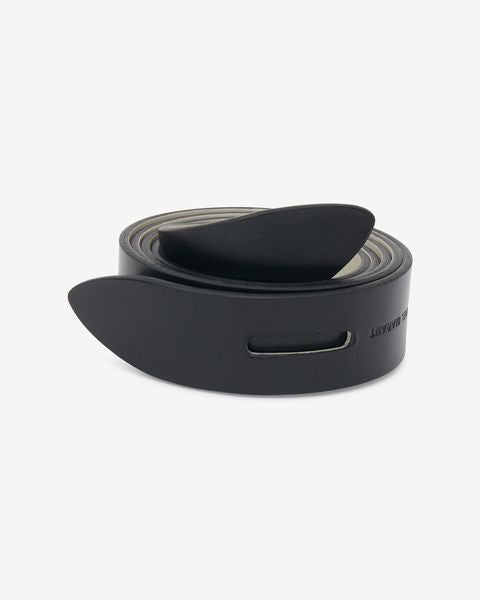 Lecce Belt – Beige/black
