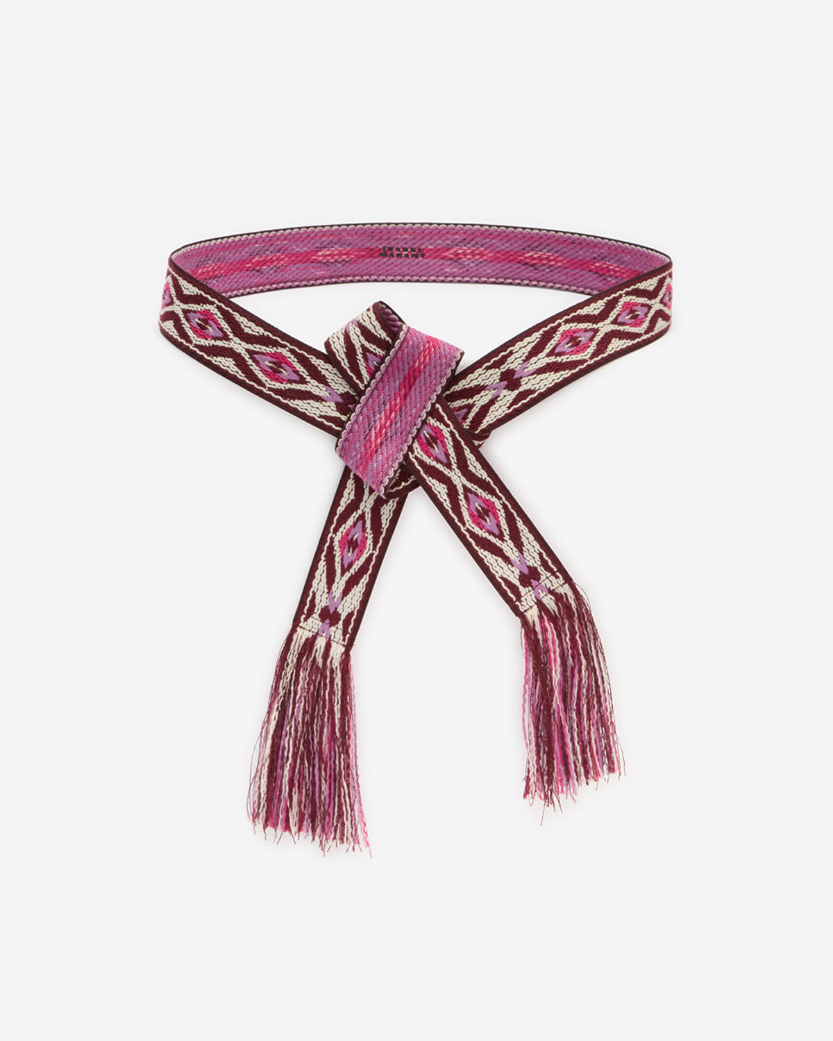 Etki Belt – Pink/beige