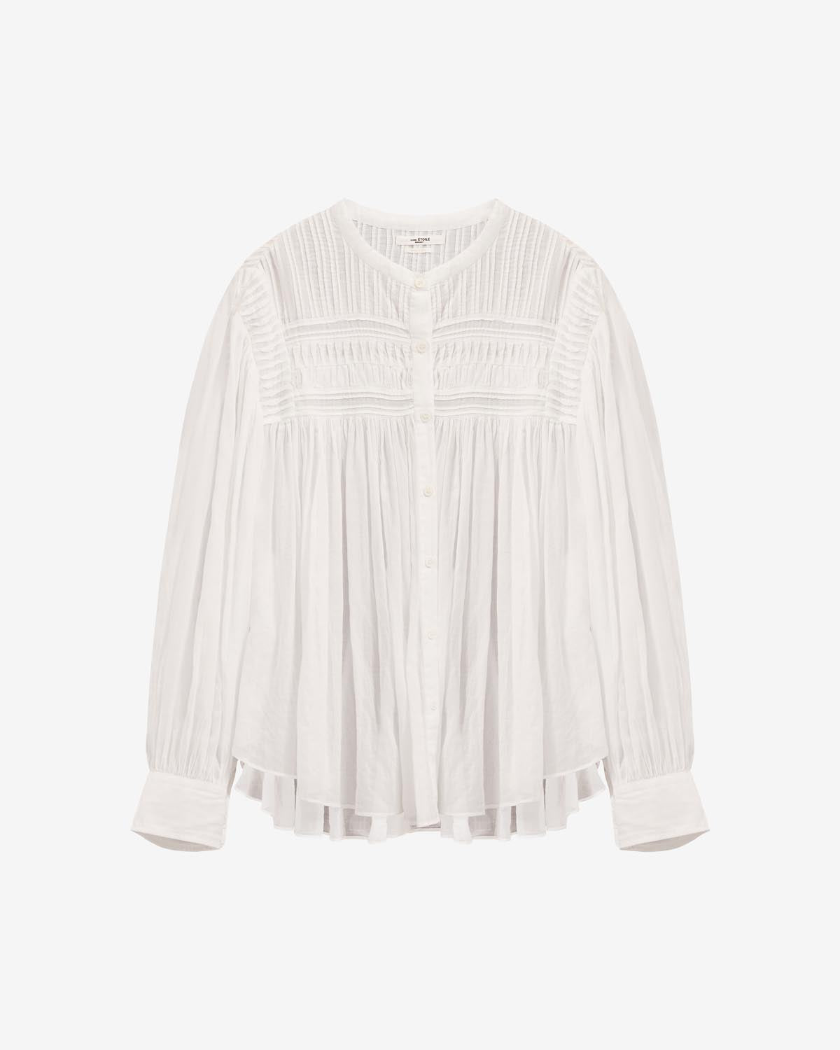 Plalia Blouse – White