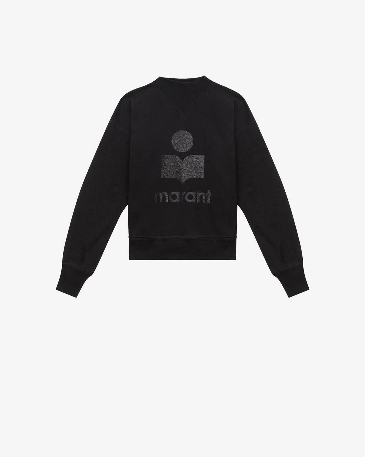 Glitter Sweatshirt Moby – Black