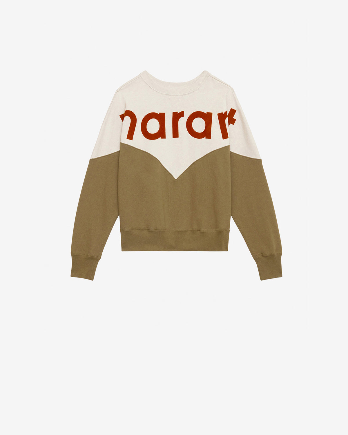 Houston Sweatshirt – Ecru/dark Khaki