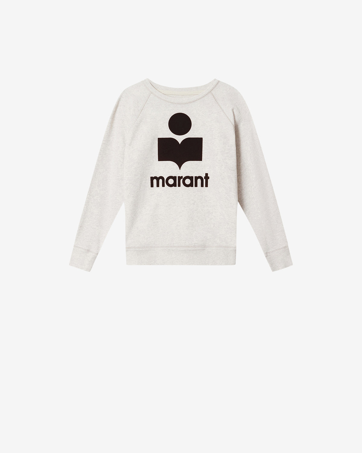 Millyny Sweatshirt – Ecru/brown