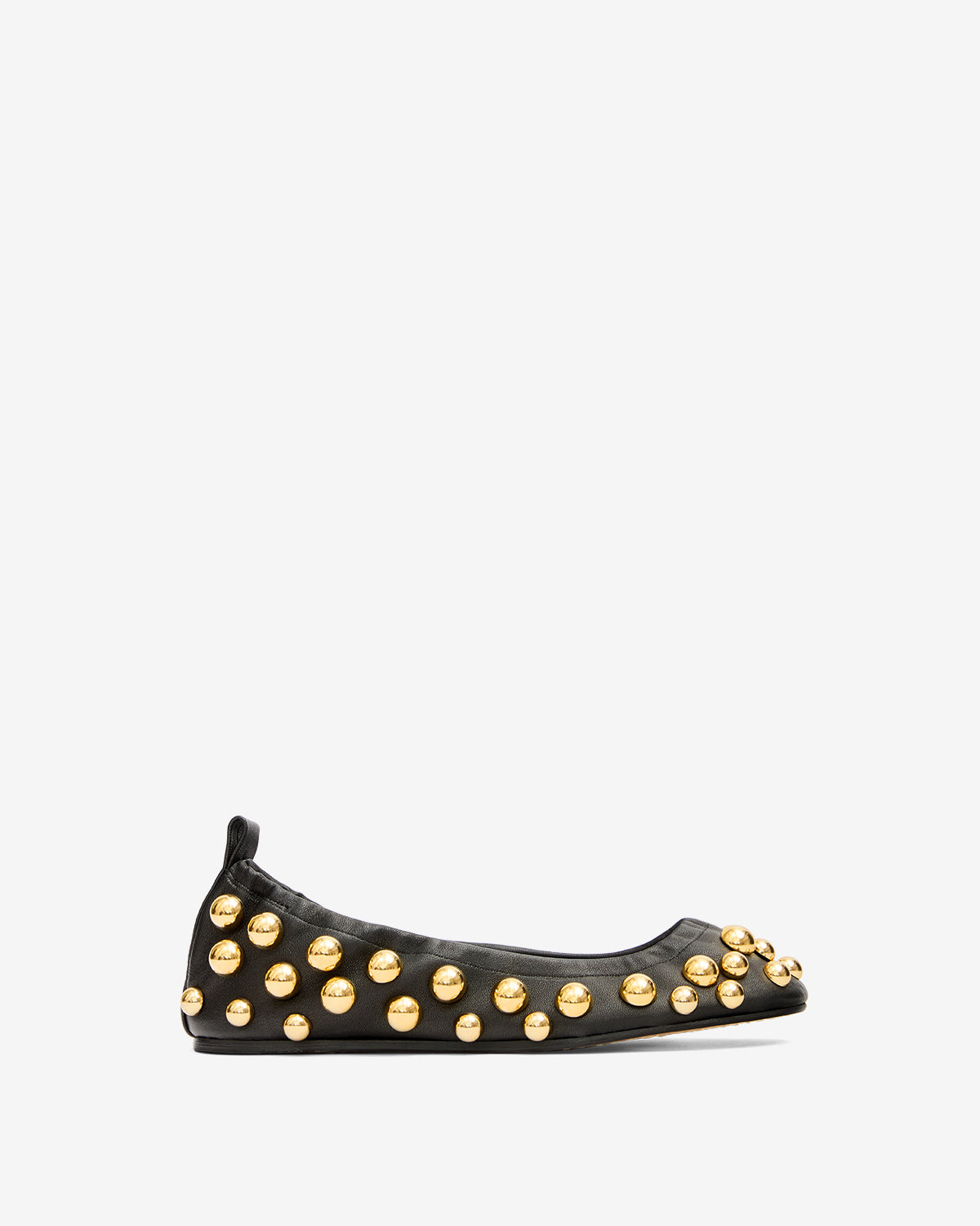 Belna Ballet Flats – Black/gold