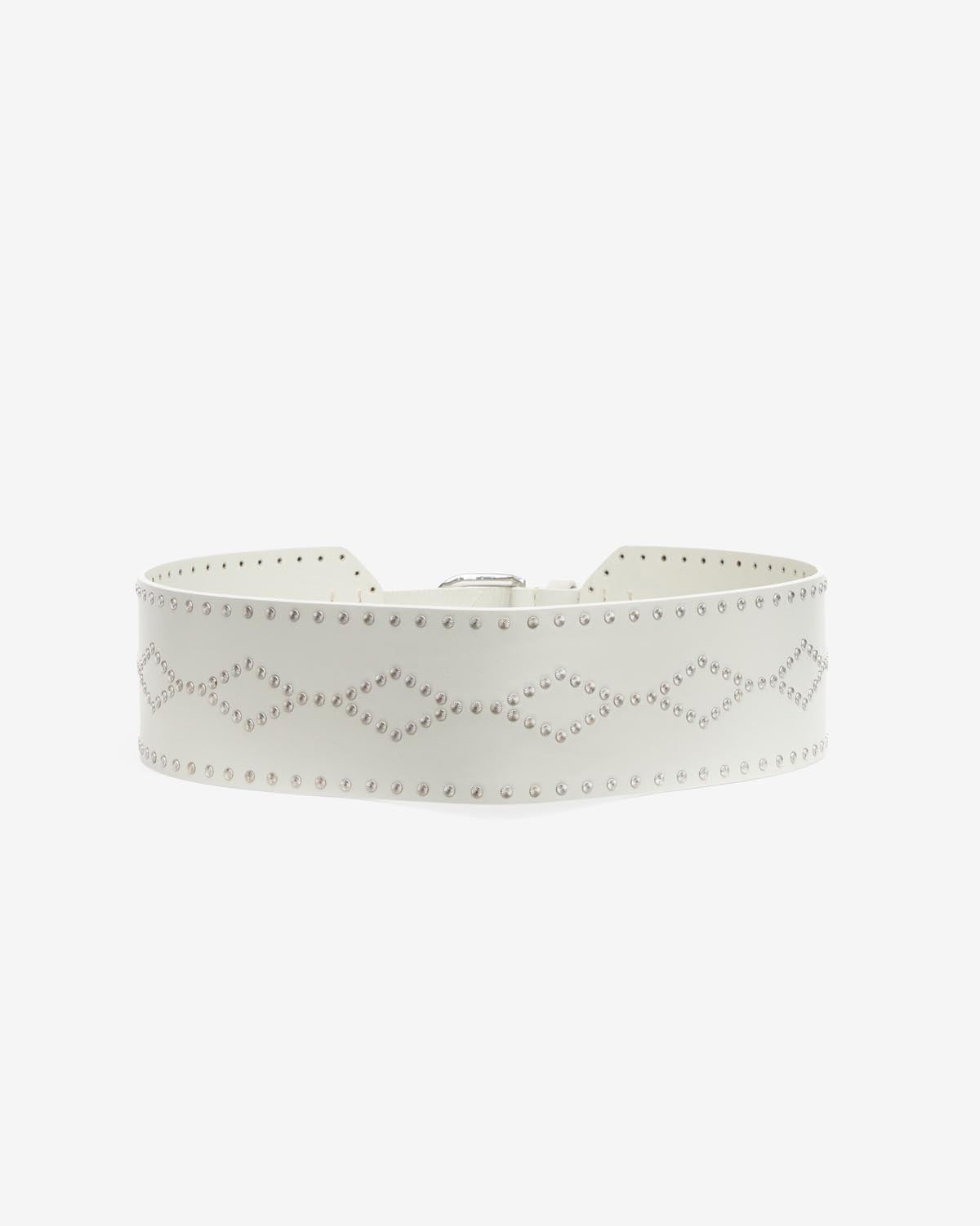 Lucie Belt – Chalk/silver