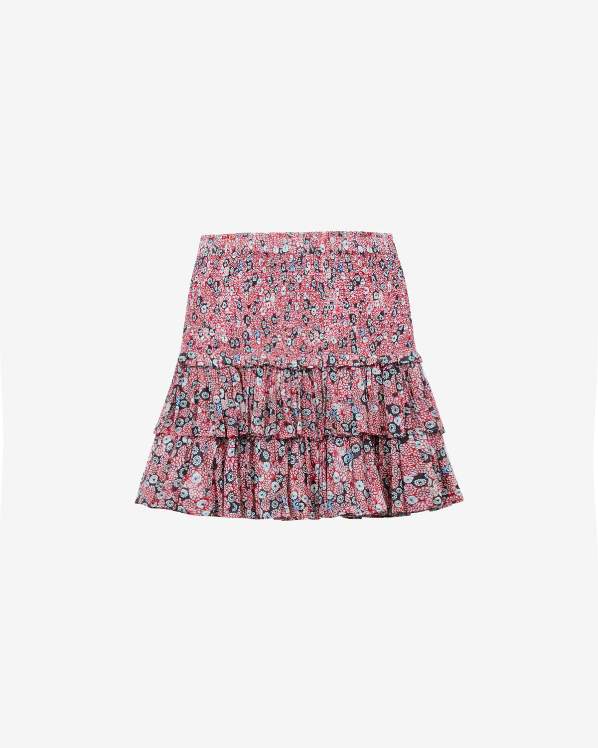Naomi Skirt – Raspberry/black