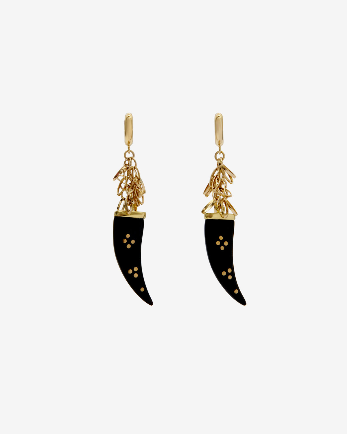 Ellen Earrings – Black