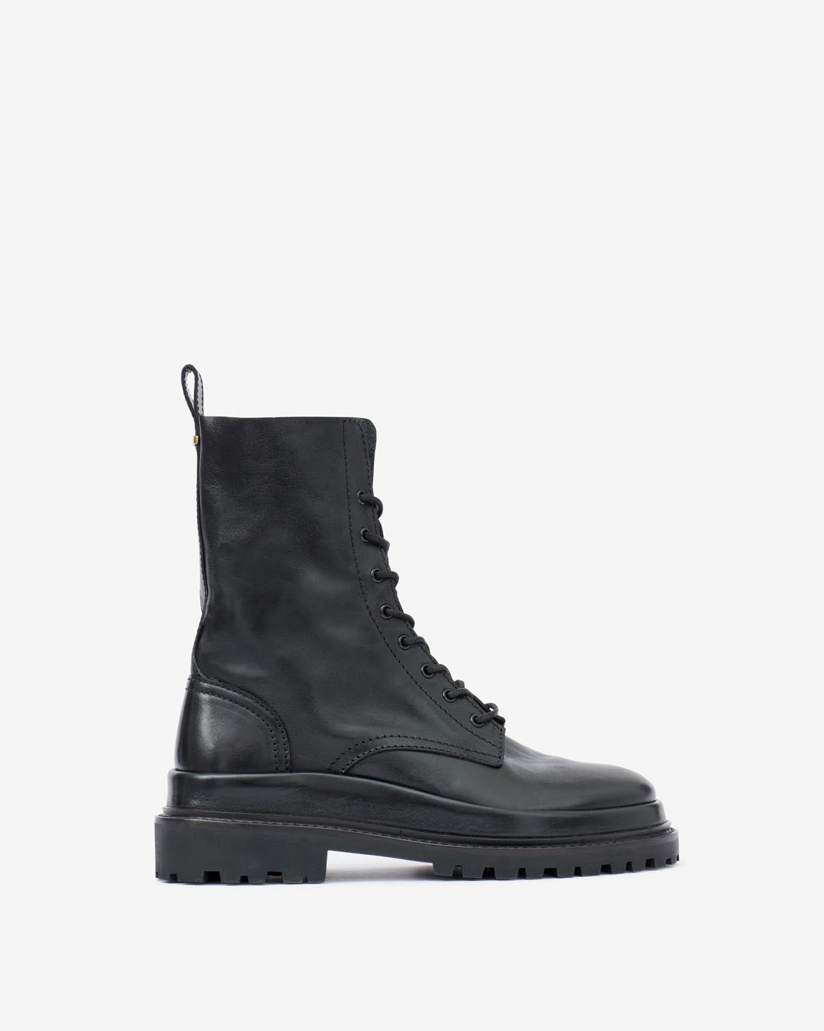 Ghiso Low Boots – Black