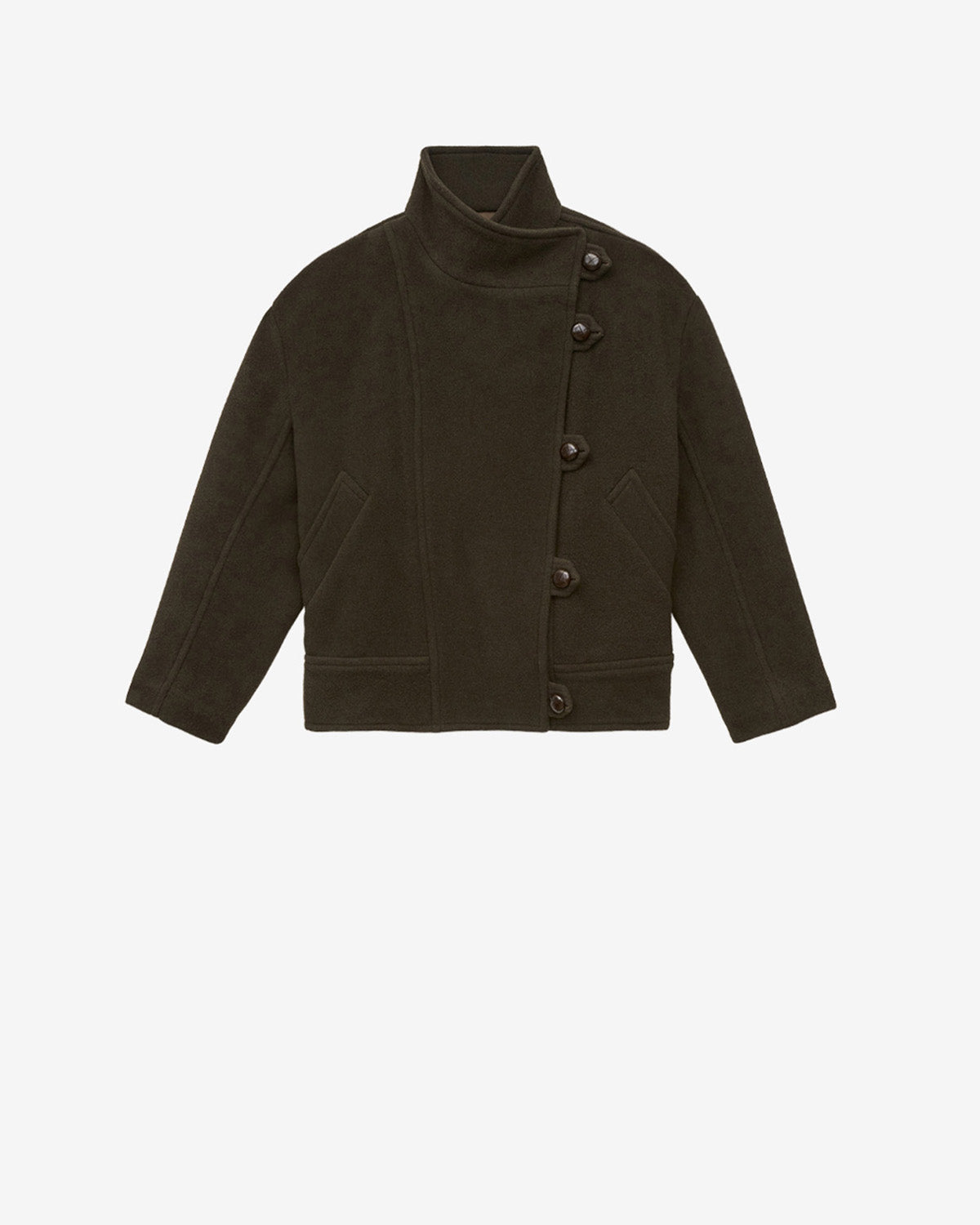 Hanis Coat – Dark Khaki