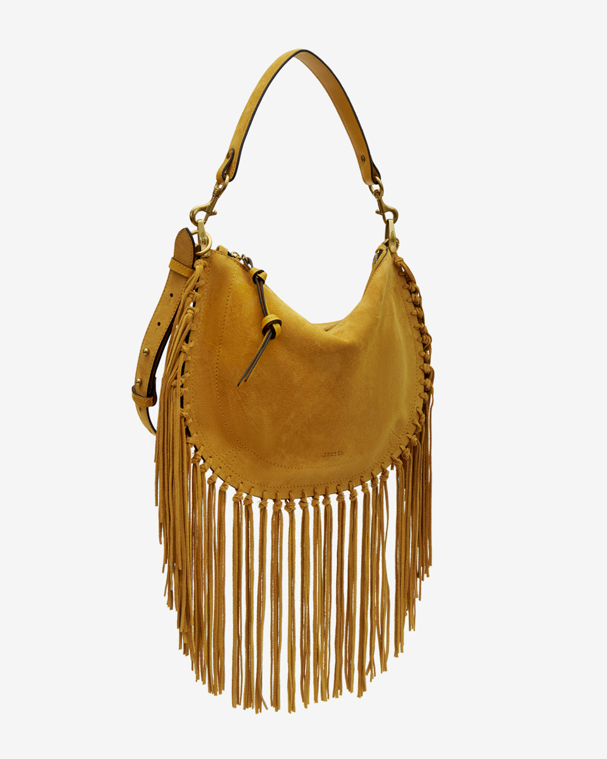 Oskan Soft Zip Shoulder Bag – Saffron
