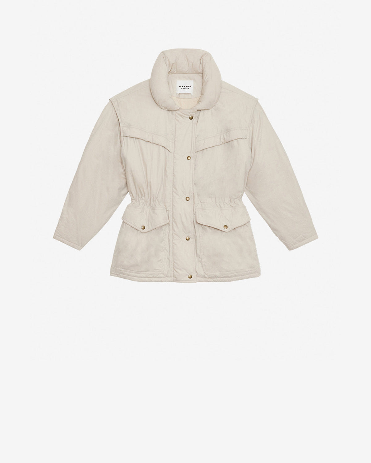Damone Coat – Ecru