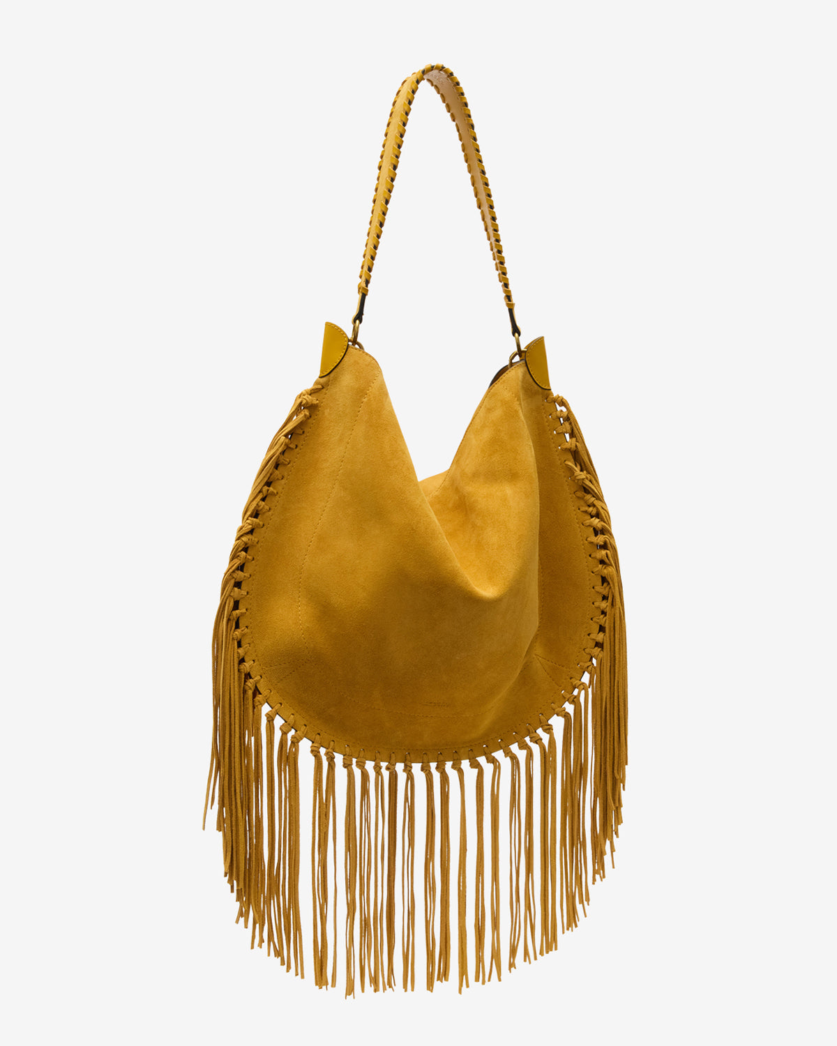 Oskan Hobo Soft Shoulder Bag – Saffron