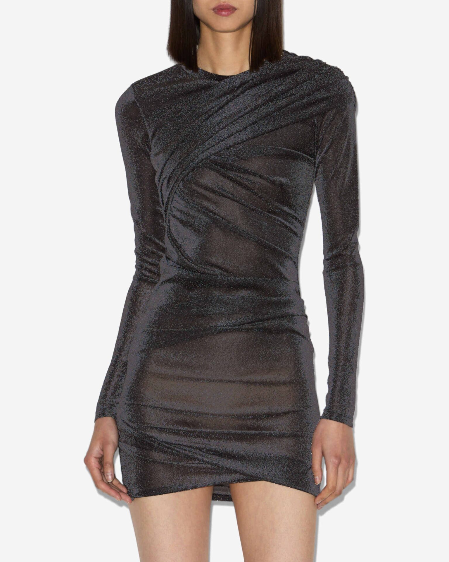 Denise Dress – Gun Metal