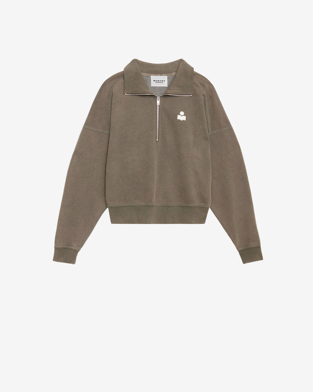 Ross Sweatshirt – Dark Bronze/ecru