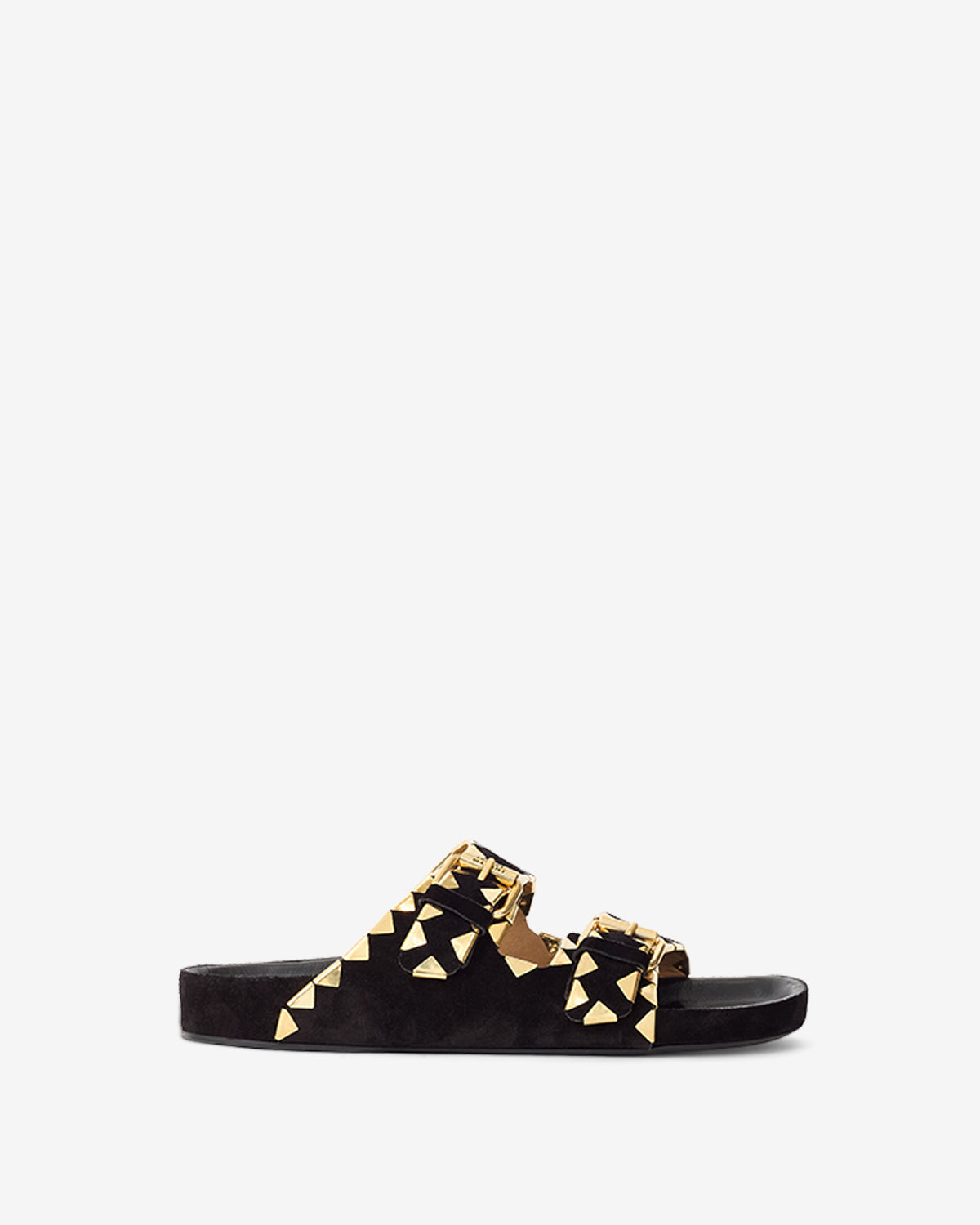 Lennyo Sandals – Black/gold