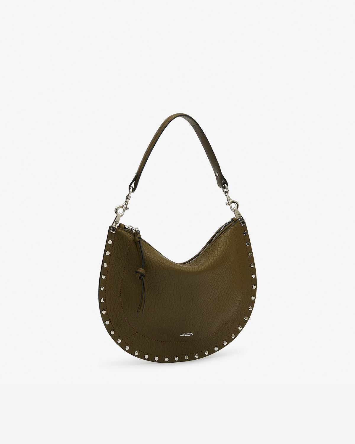 Oskan Soft Zip Shoulder Bag – Khaki