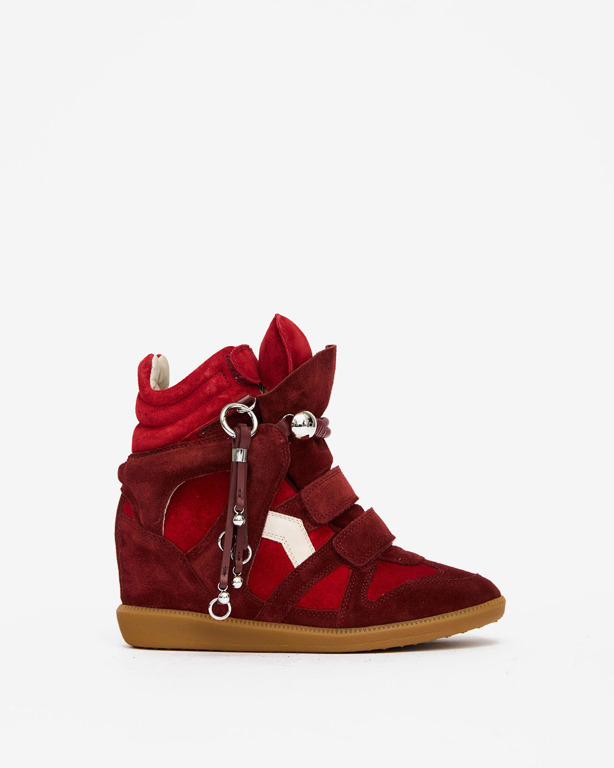 Bekett Sneakers – Scarlet Red / Chalk
