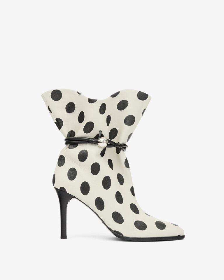 Lolya Boots - Beige/black