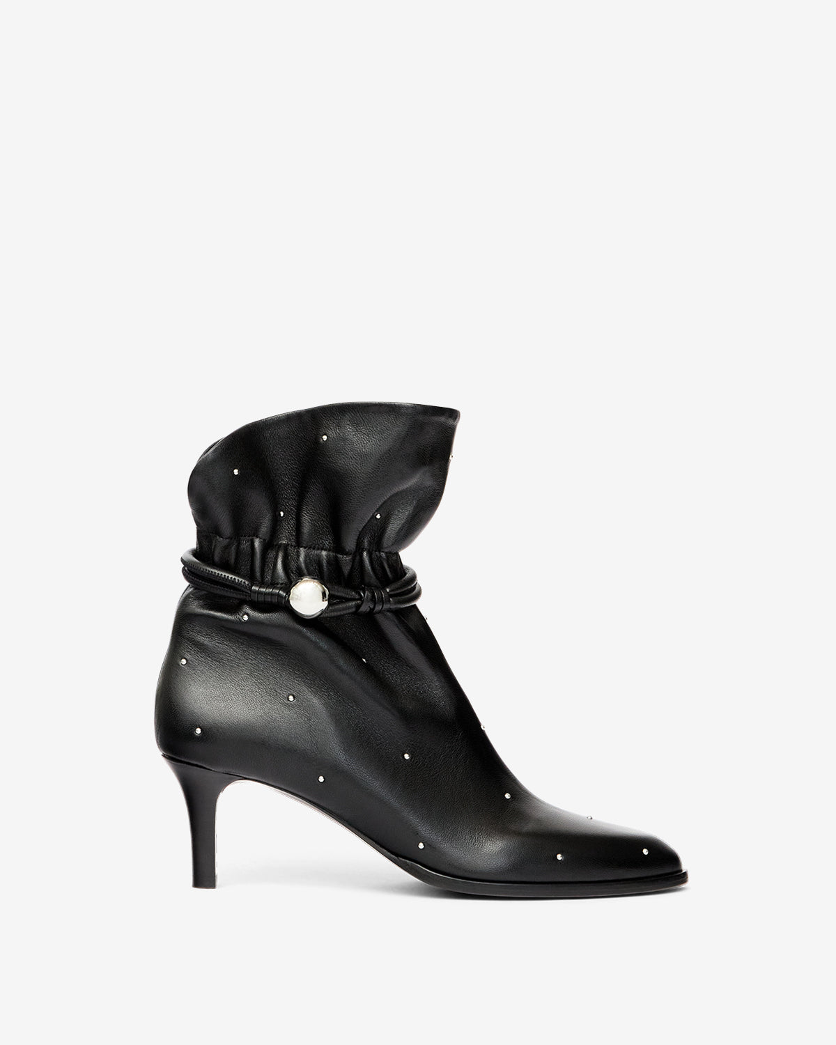 Forla Button Boots – Black