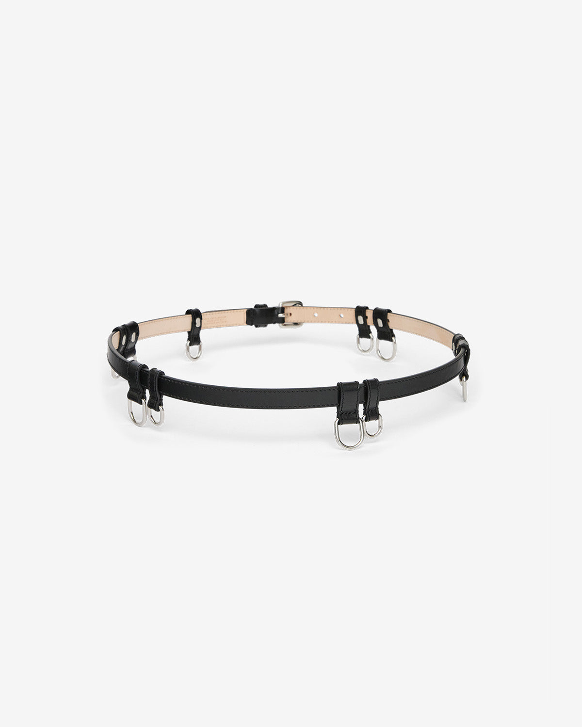 Chelsea Belt – Black/silver