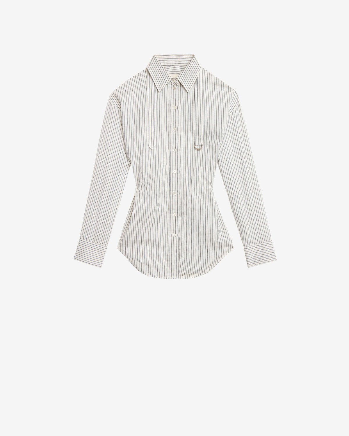 Aurora Shirt – Ecru/black