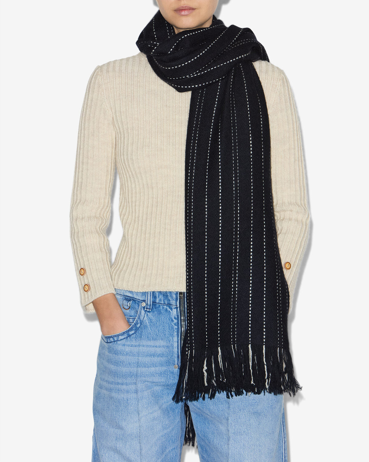 Carlysta Scarf – Midnight