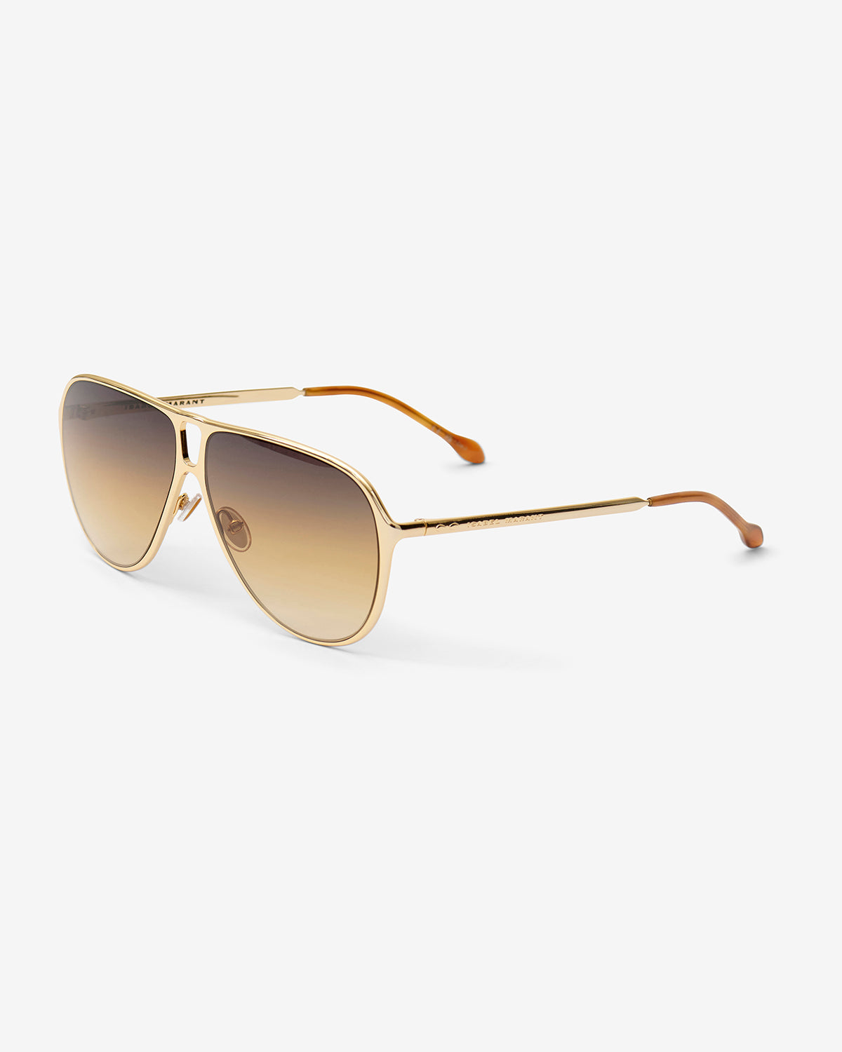 Haylo Aviator – Gold Brown / Brown Shaded