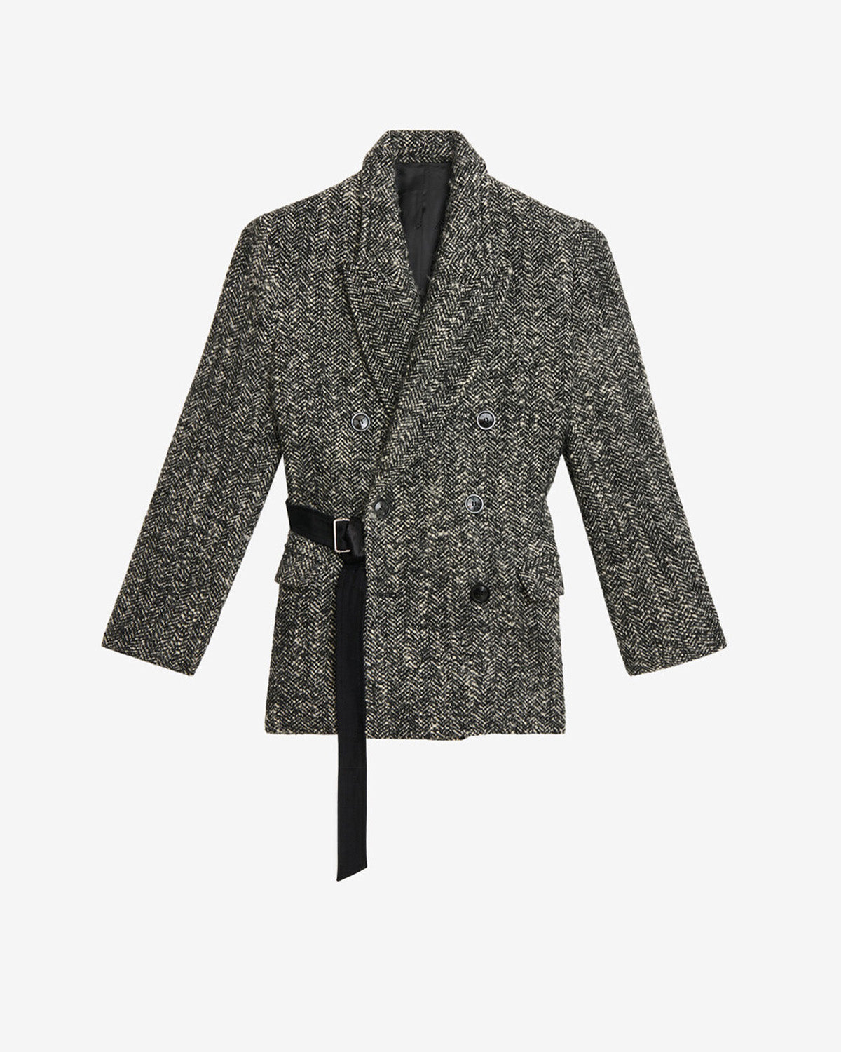 Ezzia Jacket – Black/ecru