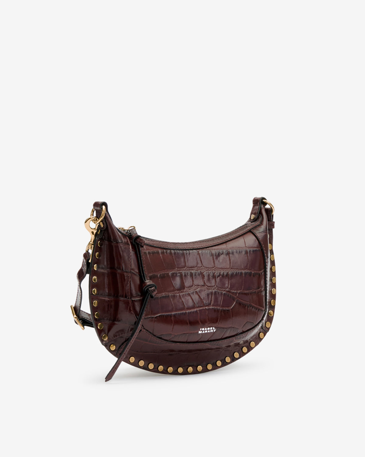 Oskan Moon Shoulder Bag – Burgundy