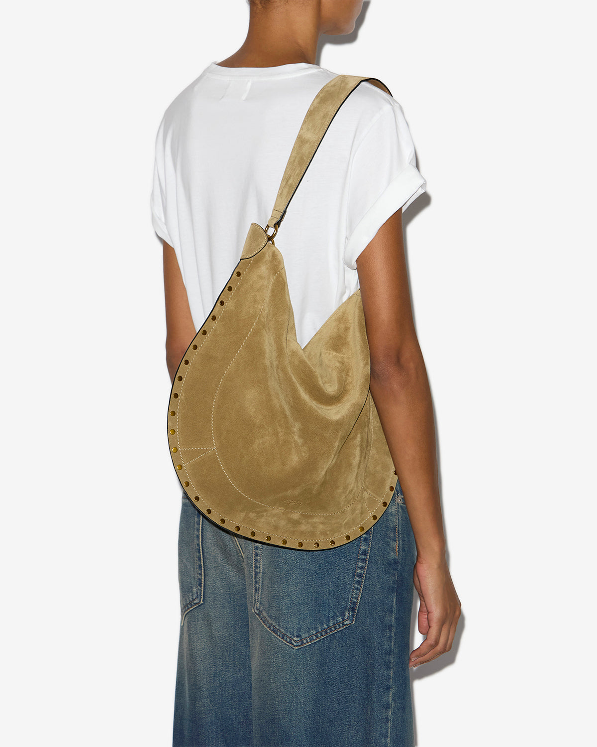 Oskan Hobo Soft Bag – Taupe