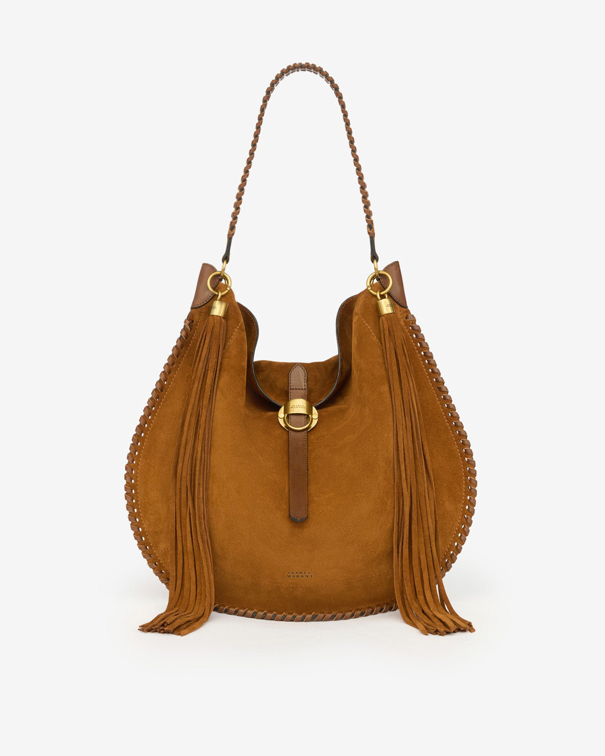Oskan Hobo Folk Bag – Cognac