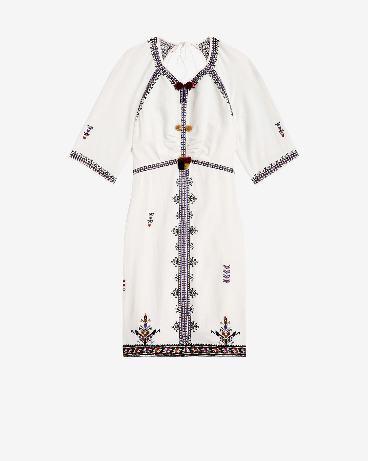 Zatini Dress – Ecru