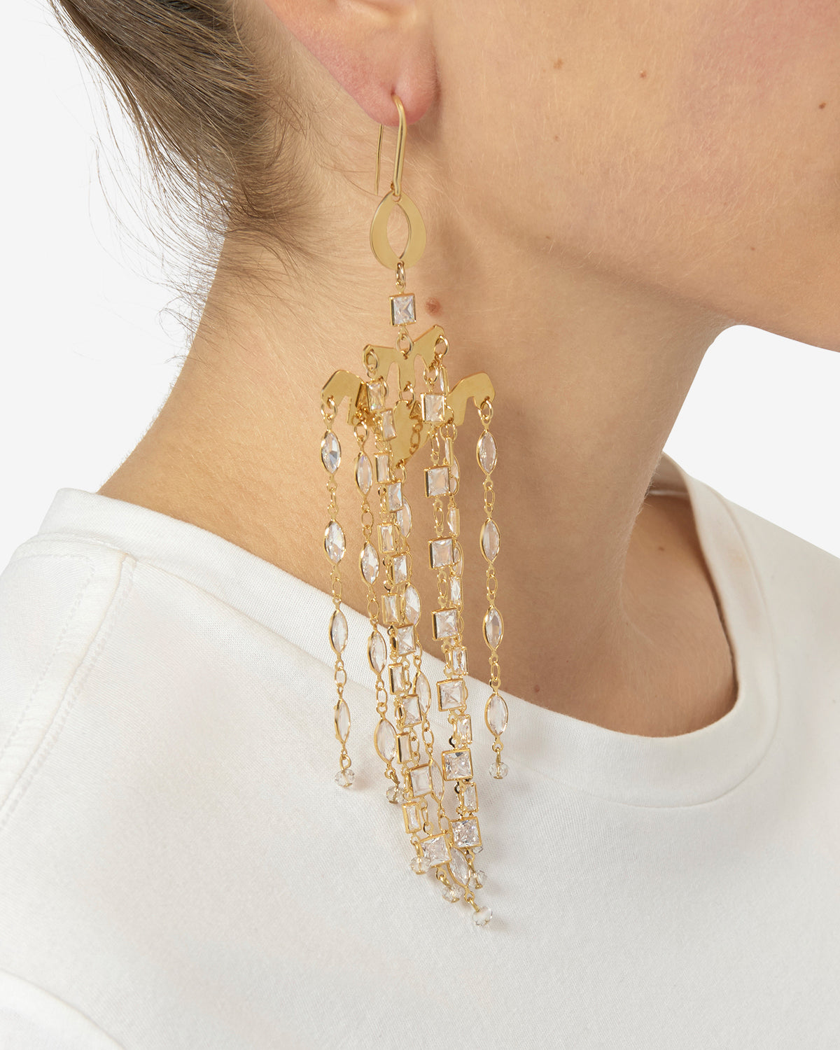 Meline Earrings – Transparent