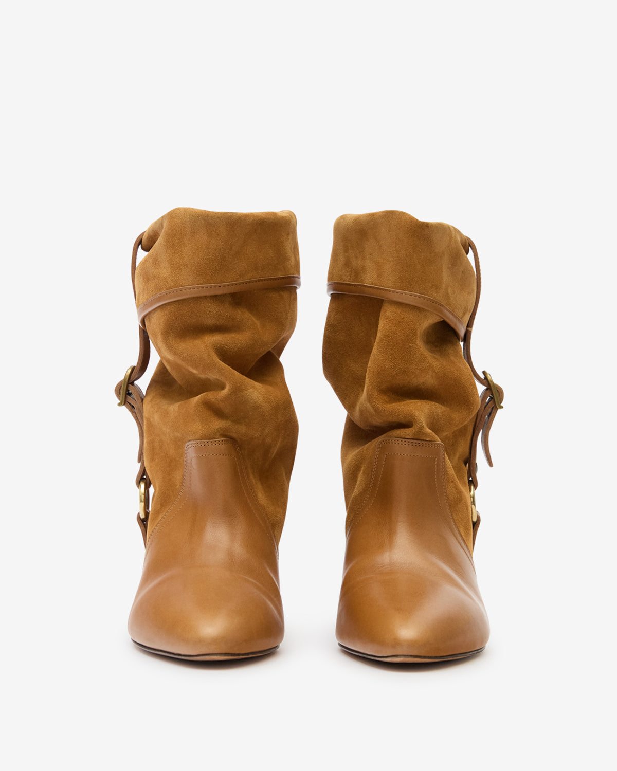 Darner Buckle Boots – Chestnut